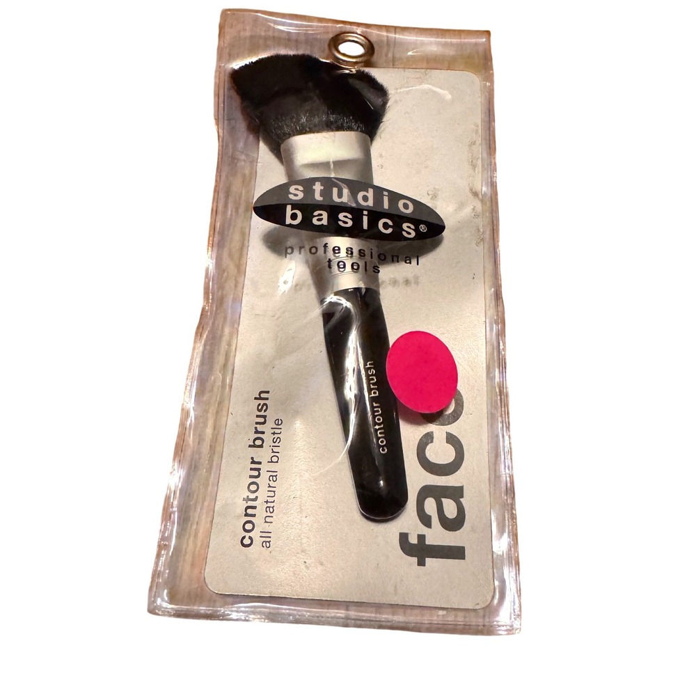 $3 BUNDLE ITEM NWT Studio Basics Contour Brush All Natural Bristle 2159 Black